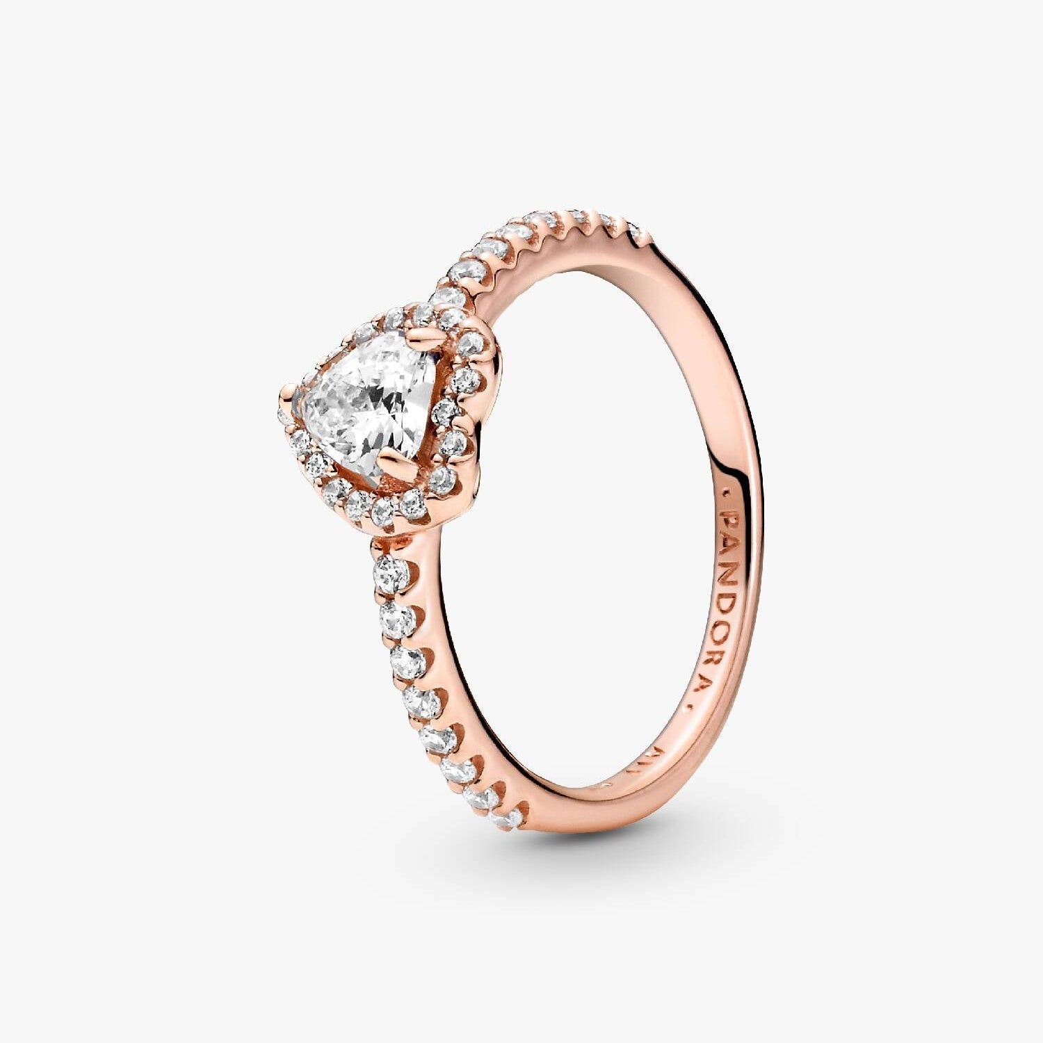 Sparkling Heart Ring
