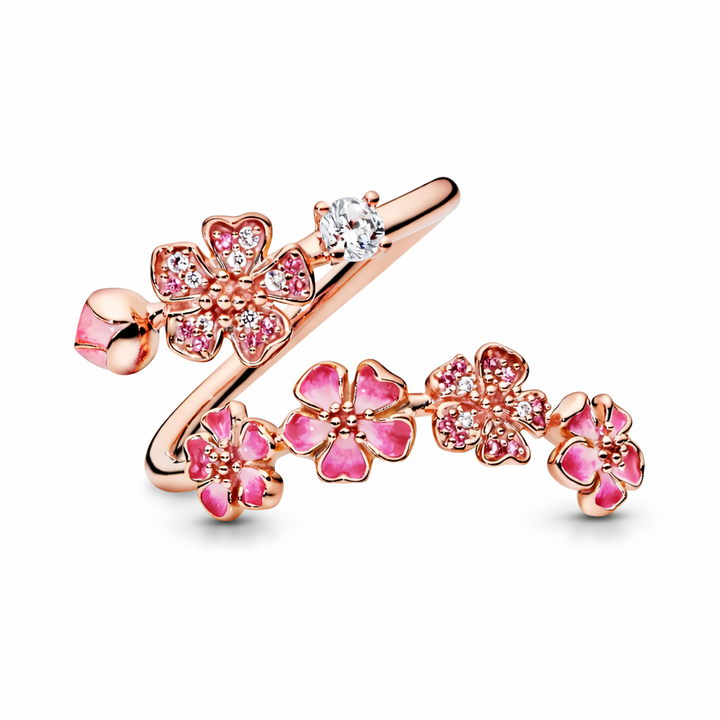 Pinker Blossom Ring