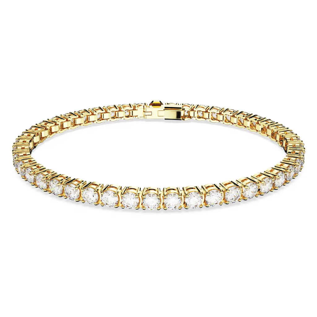 Goldenes Tennis Armband